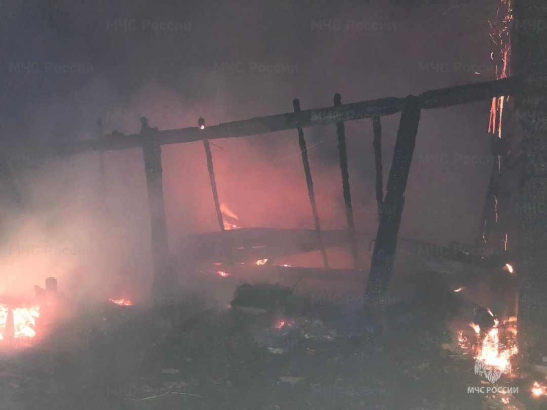 Пожарно-спасательные подразделения ликвидировали пожар в Белохолуницком районе